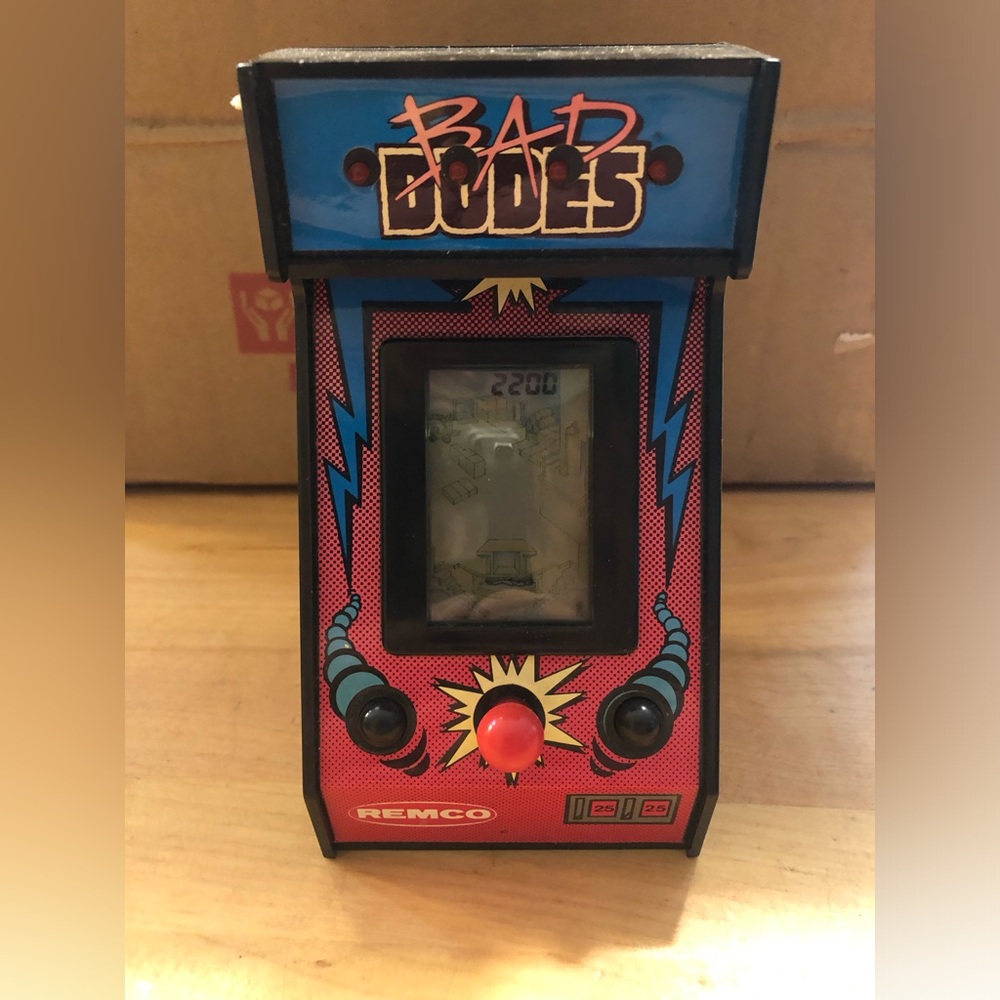 Bad Dudes Handheld Game - Vintage